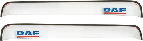 Дефлекторы REIN для окон (накладной скотч 3М) (2 шт.) DAF XF 95 1998-2022 (прямой) Прозрачный