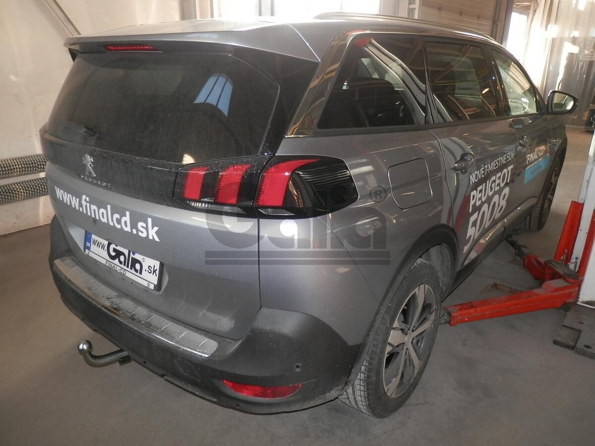 Быстросъёмный оцинкованный фаркоп GALIA для Peugeot 5008 P87 (Mk.II) 2017-2024 Шар AV фото 4