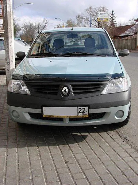 Дефлектор SIM для капота Renault Logan I 2005-2009 фото 3