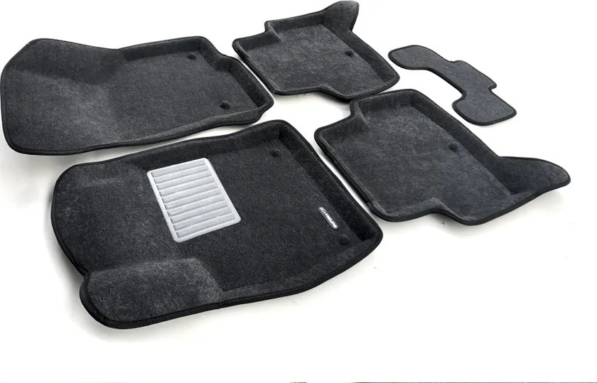 Коврики текстильные Euromat 3D Business для салона Audi A3 2013-2022 Темно-серые