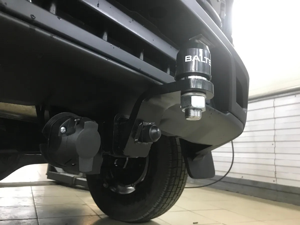 Быстросъёмный фаркоп TowRus  с системой антистук для Lada Niva Travel 2021- / Chevrolet Niva 2002-2020 /  Lada Niva 2020-2021 Шар Е фото 2