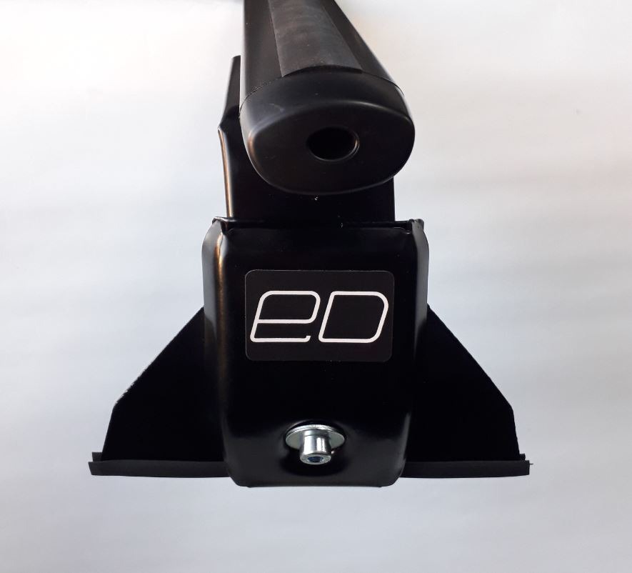 Усиленный багажник на водостоки ED аэродинамические черные дуги фото 2