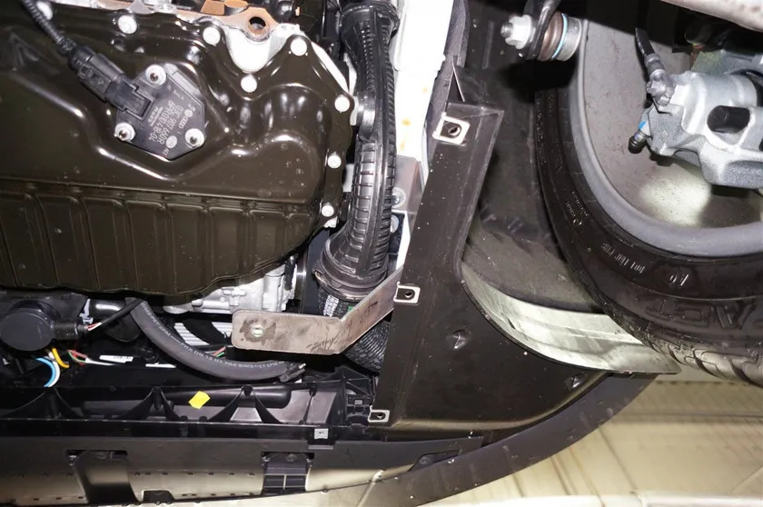 Защита композитная АВС-Дизайн для картера и КПП Audi Q3 2011-2022 фото 4