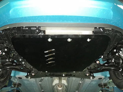 Защита алюминиевая АВС-Дизайн для картера и КПП Suzuki Splash 2008-2022