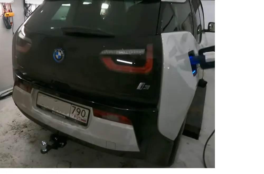 Быстросъёмный фаркоп Бизон для BMW i3 (Mk.I) 2013-2022 Шар Е фото 4