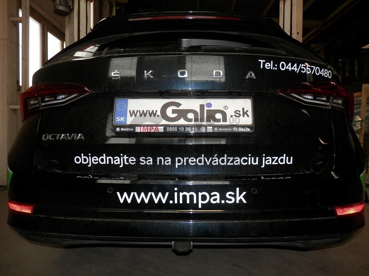 Фаркоп GALIA для оцинкованный Skoda Octavia седан/универсал 2013-2020/ Octavia IV седан/универсал 2020-/ Volkswagen Golf VII Sportsvan рестайлинг 2018-2020/ Volkswagen T-Roc 2017- шар C фото 6