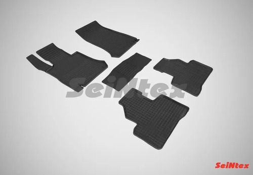 Коврики резиновые Seintex с узором сетка для салона Mercedes-Benz GLC-Класс X253 2015-2022