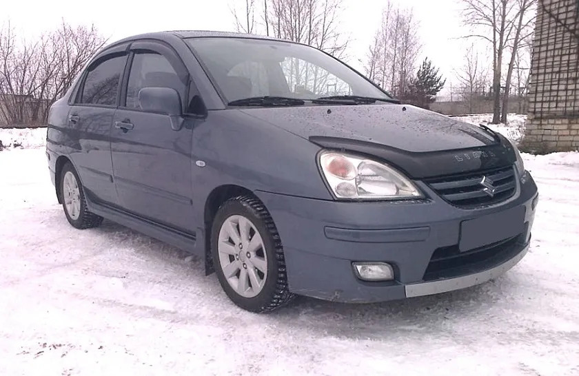 Дефлекторы Cobra Tuning для окон Suzuki Liana седан 2002-2007 фото 3