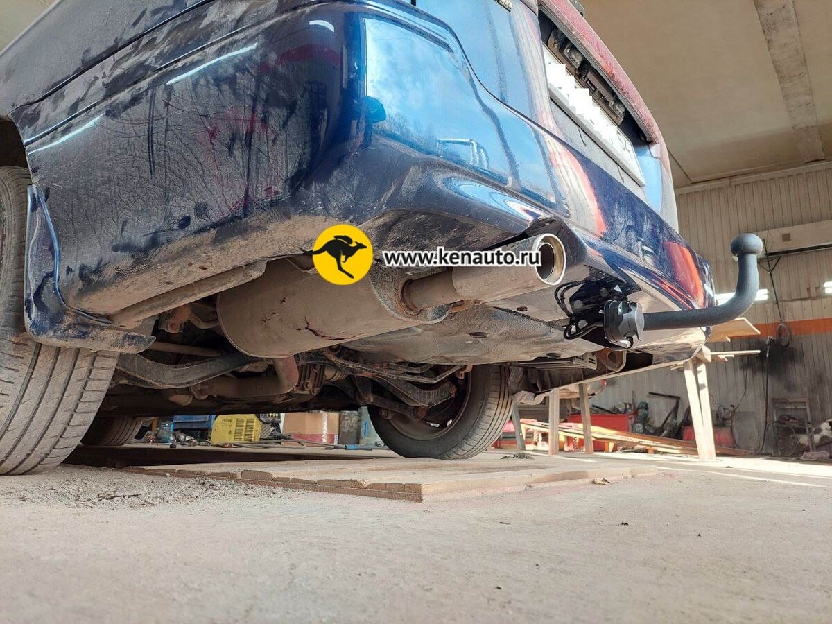 Фаркоп Halty для Subaru Legacy универсал BH5 / BH9 (Mk.III) 1998-2003 / Legacy Lancaster BHE /  BH9 (Mk.II) 1998-2003 Шар А фото 4