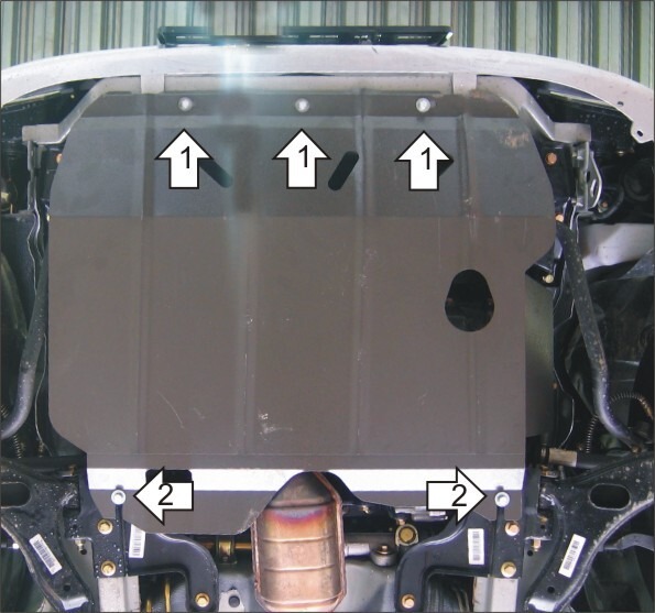 Защита Мотодор для картера, КПП Geely Otaka 2009-2016