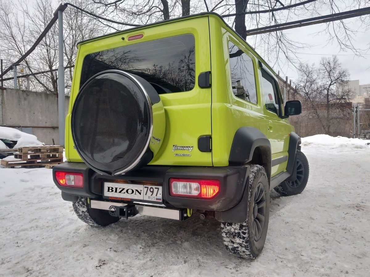 Быстросъёмный фаркоп Бизон с системой антистук для Suzuki Jimny JB64 (Mk.IV) 2018- Шар Е фото 6