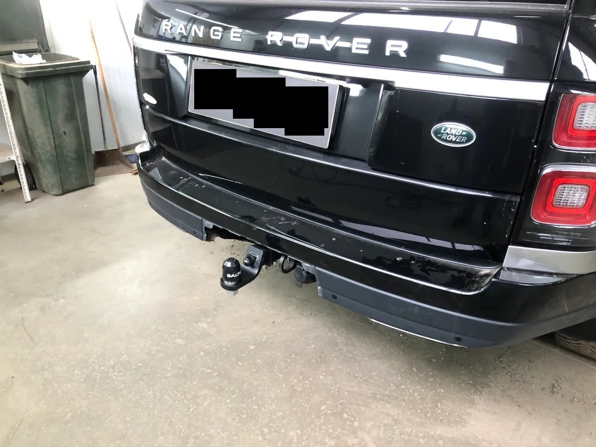 Быстросъёмный фаркоп TowRus для Land Rover Range Rover L405 (Mk.IV) 2012-2022 Шар Е с антистуком фото 3