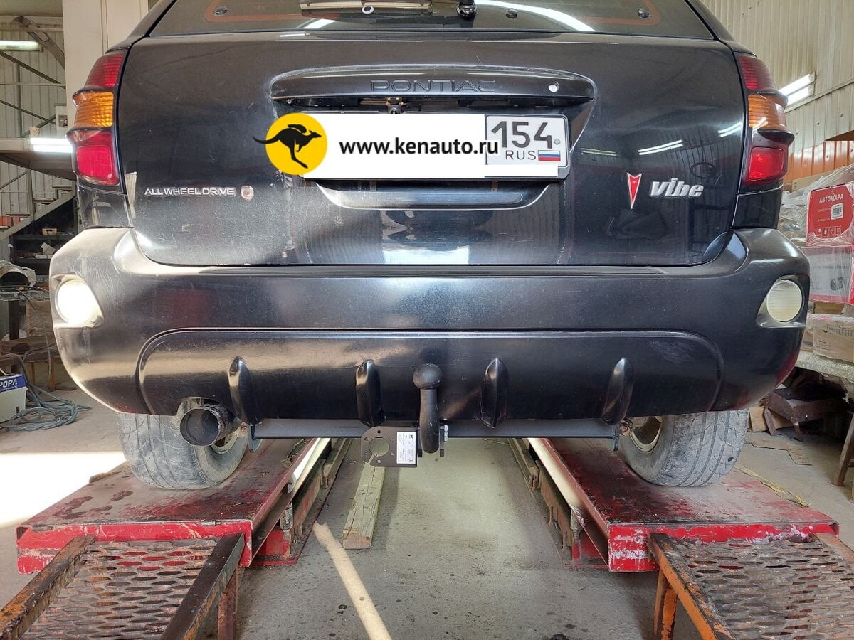 Фаркоп Halty для Toyota Matrix E130 (Mk.I) 2003-2014/ Voltz Pontiac Vibe (кроме GT 2008-2010) шар А фото 6