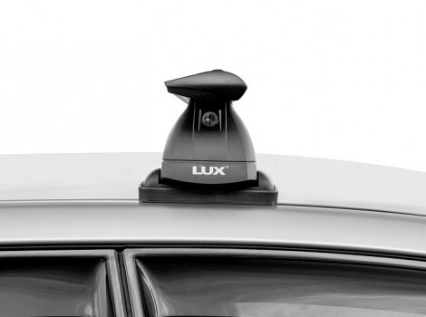Багажник модельный в штатные места LUX БК3 крыловидные дуги фото 5