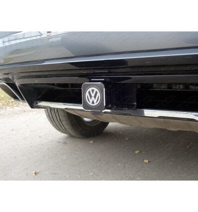 Быстросъёмный оцинкованный фаркоп  ТСС для Volkswagen Touareg FL (Mk.II рест  в т.ч. R-Line 2014-2018)  Шар Е фото 3
