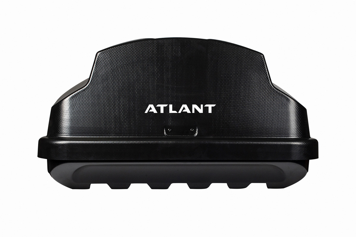 Бокс на крышу Атлант Breeze XL черный карбон фото 4