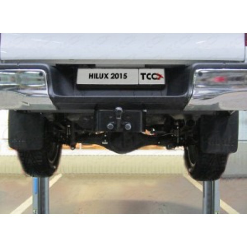 Оцинкованный фаркоп ТСС для Toyota Hilux  (Mk.VII/Mk.VIII в т.ч. Exclusive 2018-/ Black Onyx 2020-) 2012- Шар F фото 3