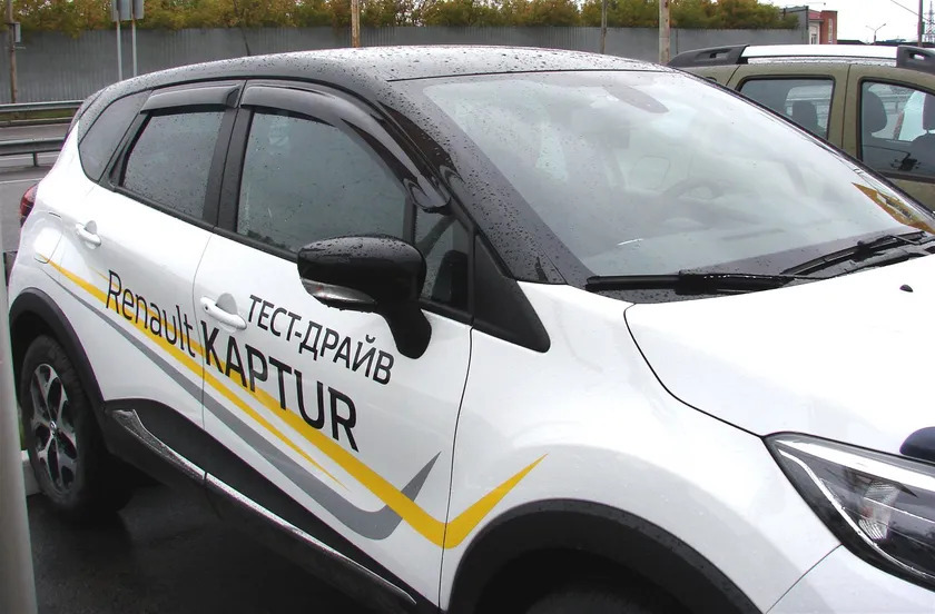 Дефлектор SIM для боковых окон Renault Kaptur 2013-2022