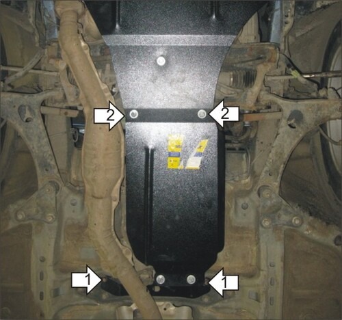 Защита Мотодор для АКПП Subaru Impreza III (в т.ч. WRX) 2007-2011