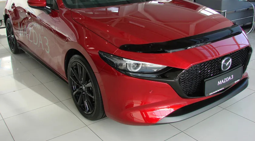 Дефлектор SIM для капота Mazda 3 IV хэтчбек 2019-2022