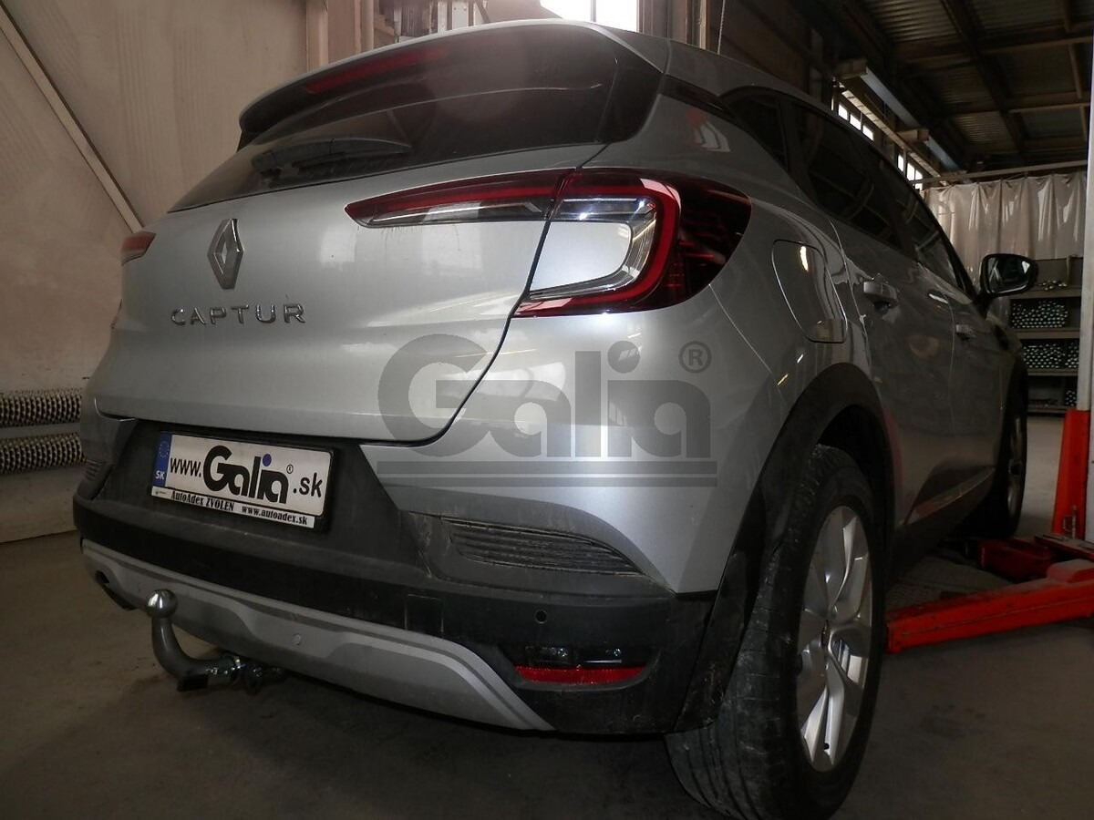 Оцинкованный фаркоп GALIA для Renault Captur  (Mk.II) 2019- Шар А фото 4