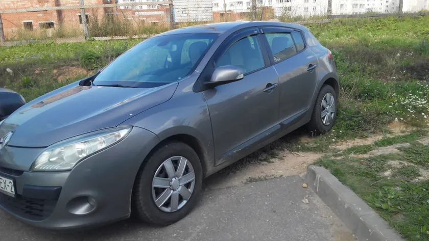 Дефлекторы V-Star для окон Renault Megane III xэтчбек 5-дв. 2008-2013 фото 3