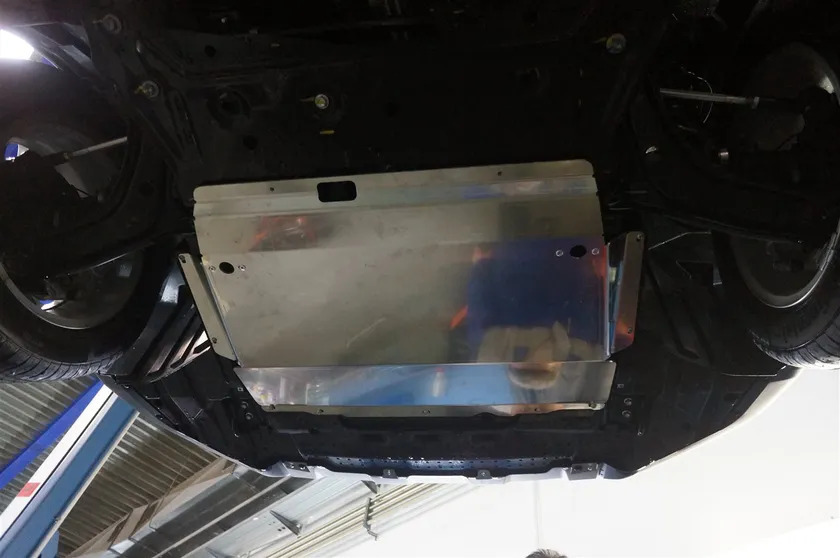 Защита алюминиевая АВС-Дизайн для картера и КПП Suzuki SX4 II 2014-2022 фото 4