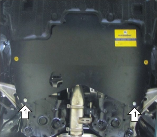 Защита Мотодор для картера, КПП Nissan Teana J32 2009-2014