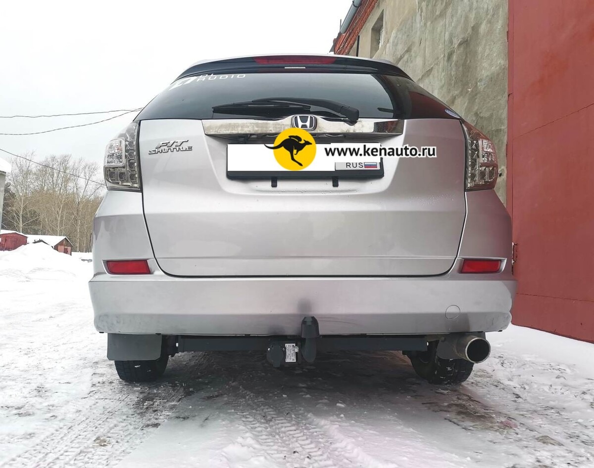 Фаркоп Halty для Honda Fit Shuttle (Mk.I в т.ч. Hybrid) 2011-2015 Шар А