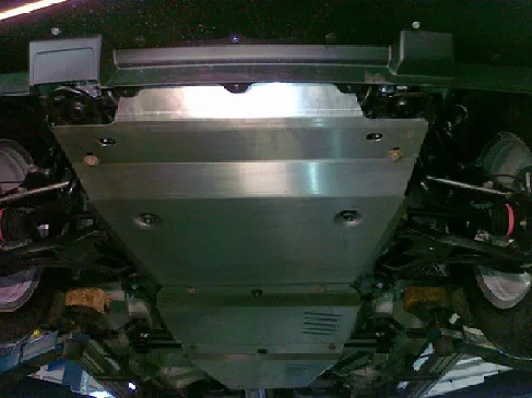 Защита алюминиевая АВС-Дизайн для КПП Suzuki Grand Vitara III JT 2005-2015