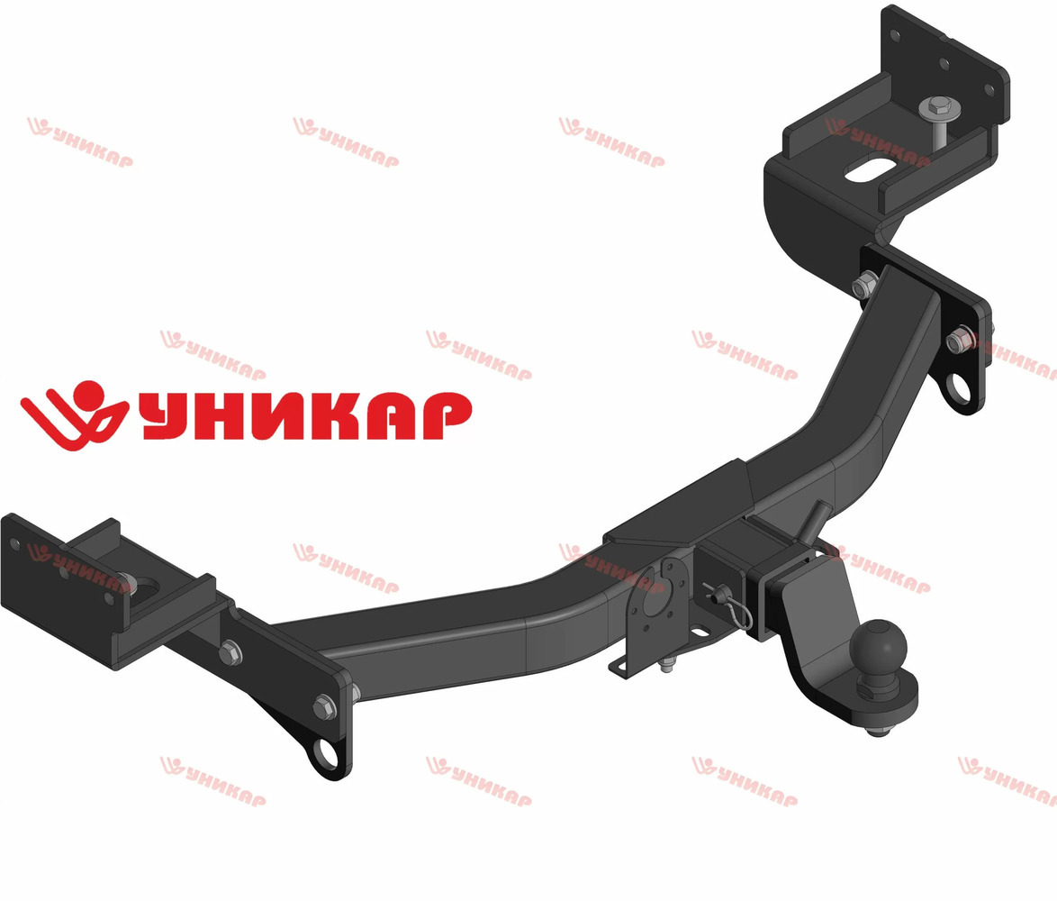 Фаркоп УНИКАР для MITSUBISHI PAJERO SPORT KH, KS (Mk.II, Mk.III) 2008-2021 шар Е