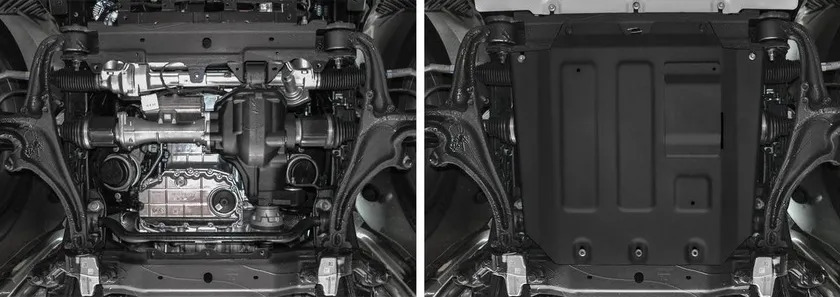 Защита Rival для картера Mercedes-Benz G-klasse W464 2018-2022 фото 3