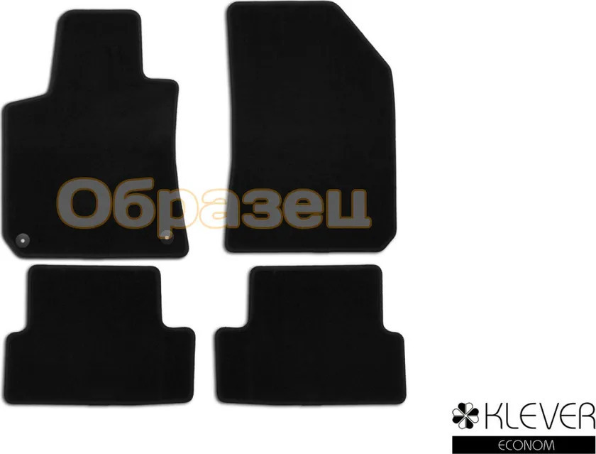 Коврики Klever Econom для салона Nissan Patrol Y62 АКПП 2010-2022