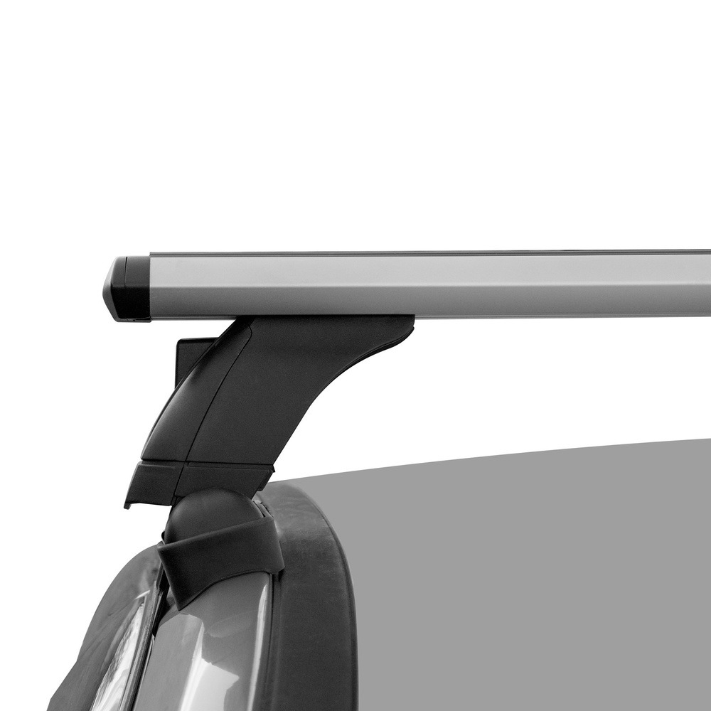 Багажник модельный на гладкую крышу LUX БК3 крыловидные дуги фото 3