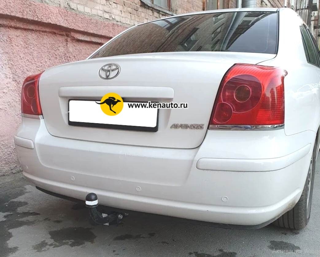 Фаркоп Halty для Toyota Corolla E120 (Mk.IX седан) 2000-2006 Шар А фото 4