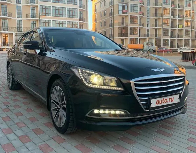 Дефлекторы Cobra Tuning для окон Hyundai Genesis II седан (DH) 2013-2016