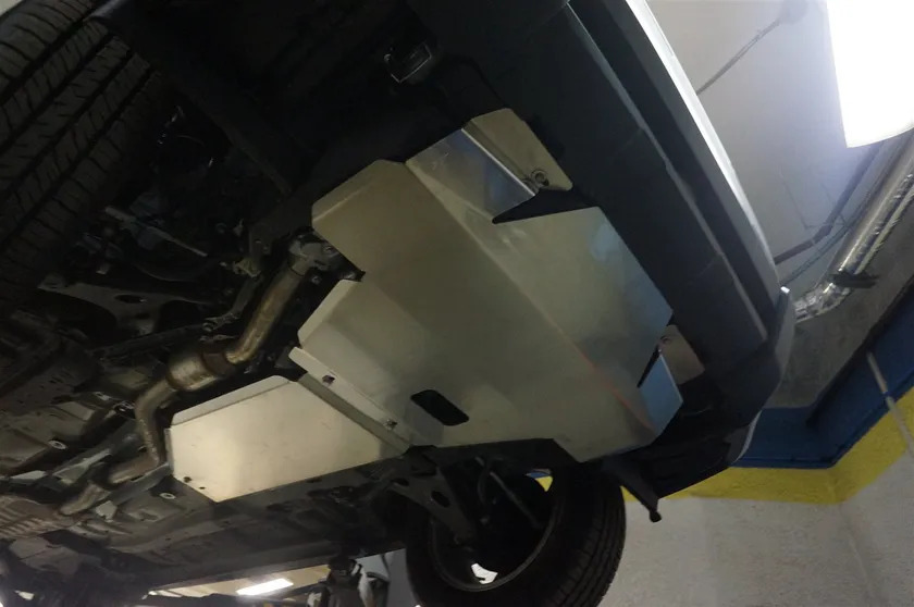 Защита алюминиевая АВС-Дизайн для картера Subaru Forester IV 2013-2018 фото 4