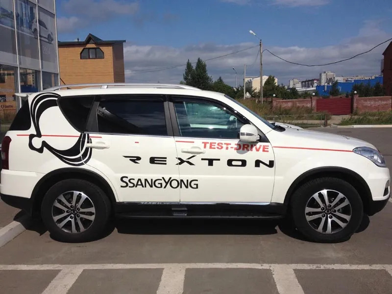 Дефлекторы SIM для окон Ssang Yong Rexton II 2007-2012