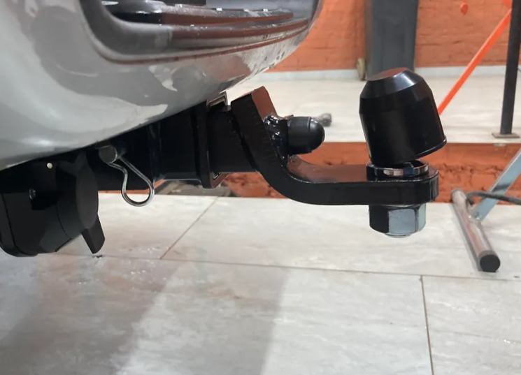 Фаркоп TowRus для JAC T8 Pro (Mk.I) 2020-/ JAC T6 (Mk.I) 2018-/ Sollers ST6 (Mk.I) 2023-/ Sollers ST8 (Mk.I) 2025- шар Е (система антистук) фото 5