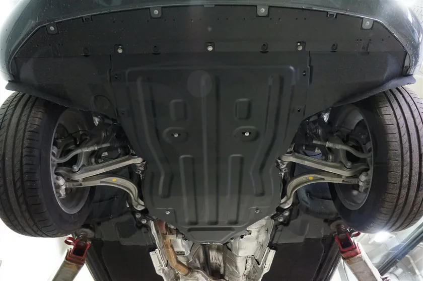 Защита композитная АВС-Дизайн для картера и КПП Audi Q5 II 2017-2022 фото 6