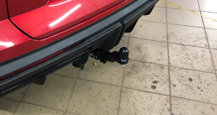 Фаркоп TowRus для Jetour Dashing (Mk.I) 2022- шар Е (система антистук) фото 2