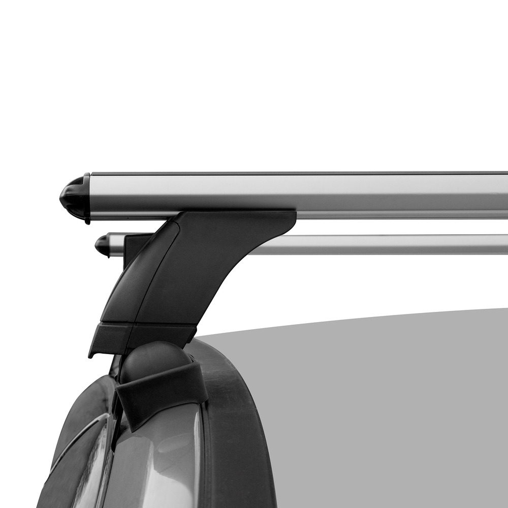 Багажник модельный на гладкую крышу LUX БК3 аэродинамические дуги фото 7