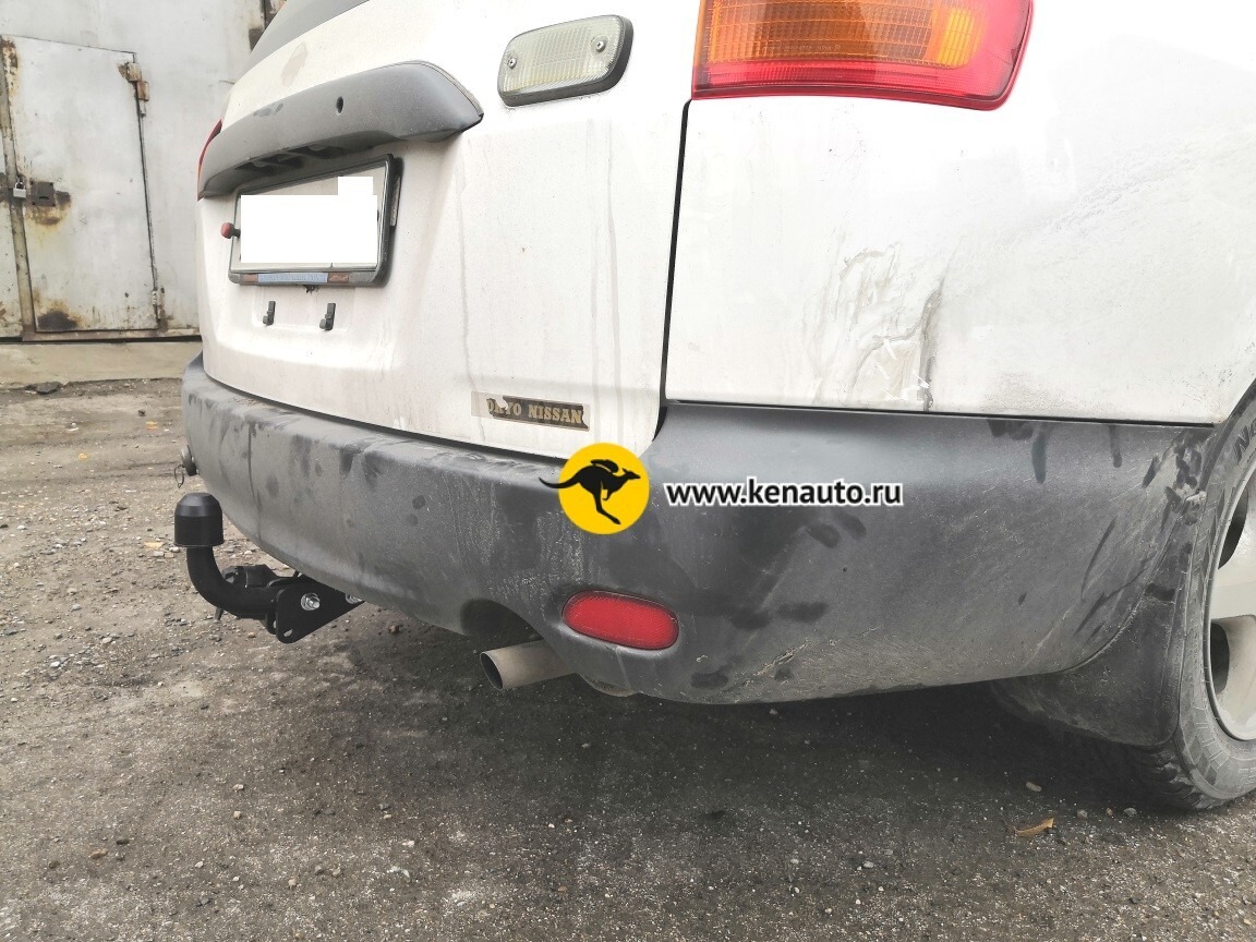 Фаркоп Halty для Nissan AD Y11 1999-2005/ Mazda Familia Van Y11 1999-2005 шар А фото 5