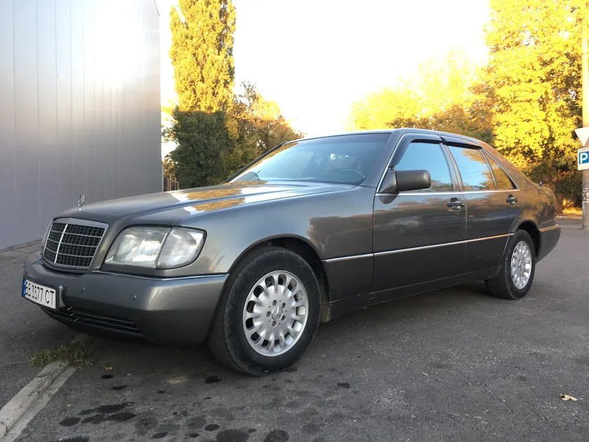 Дефлекторы Cobra Tuning для окон Mercedes-Benz S-Класс W140 седан 1991-1998 фото 2