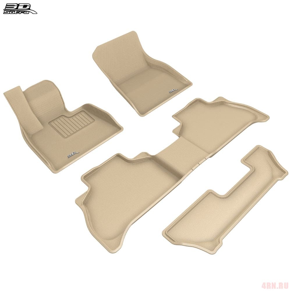 Коврики текстильные Sotra Liner 3D Vip для салона Ford Explorer V (U502) (3 ряда сид.) 2010-2015 фото 5
