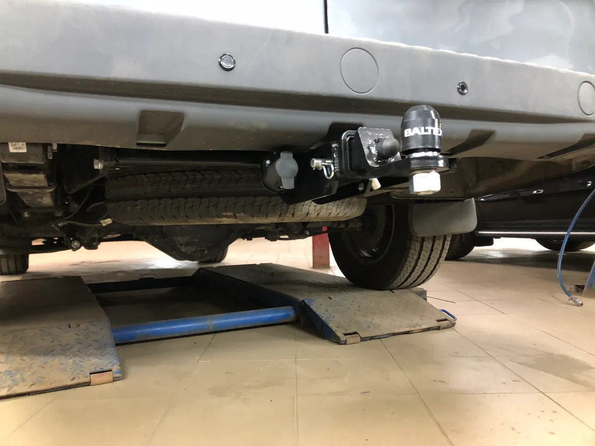 Быстросъёмный фаркоп TowRus для ГАЗ Соболь NN 2022- Шар Е фото 2