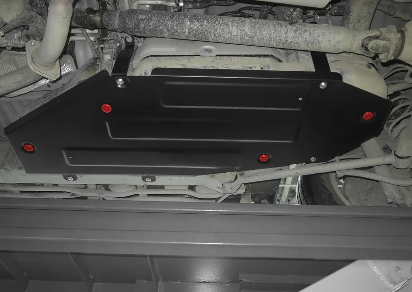 Защита АвтоБРОНЯ для топливного бака Lexus LX 450d 2015-2022 фото 2