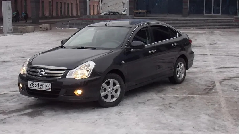 Дефлекторы SIM для окон Nissan Almera G15 седан 2013-2022 фото 2