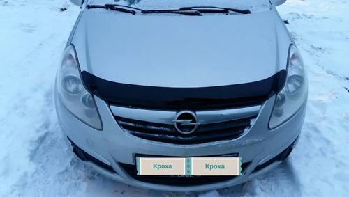 Дефлектор SIM для капота Opel Corsa D 2006-2014