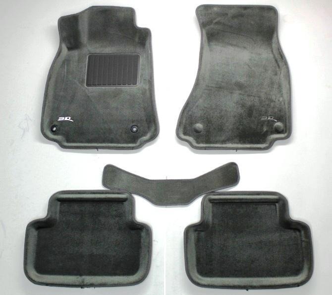 Коврики резиновые Sotra для салона (2 части передние) Audi RS6 фото 3